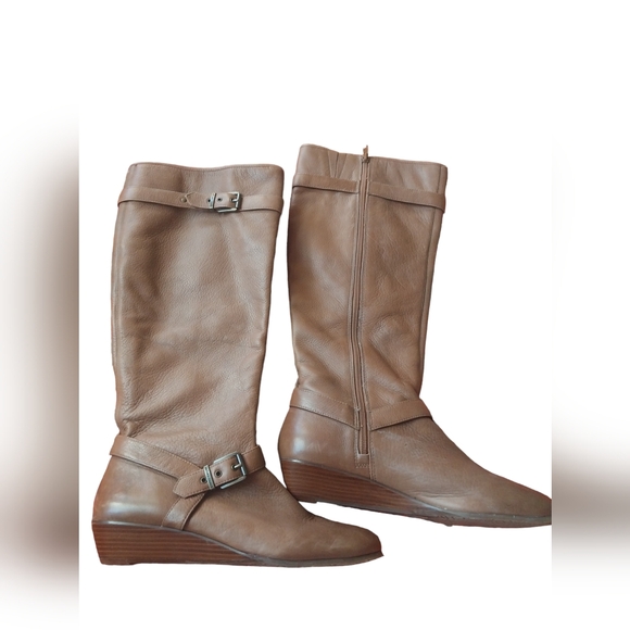 Arturo Chiang Fiona Brown Riding Boots. Size 8 1/2M. - Picture 5 of 12